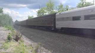 preview picture of video 'Steam Engine 630 going north bound thru Williamstown KY'