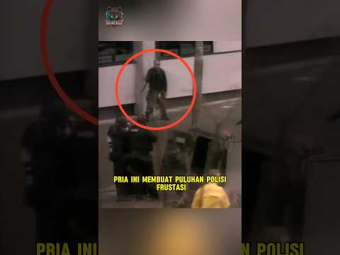 Pria Ini Membuat Puluhan Polisi Frustrasi Selama 11 Jam  #shorts #polisi #kejadiannyata #kisahaneh