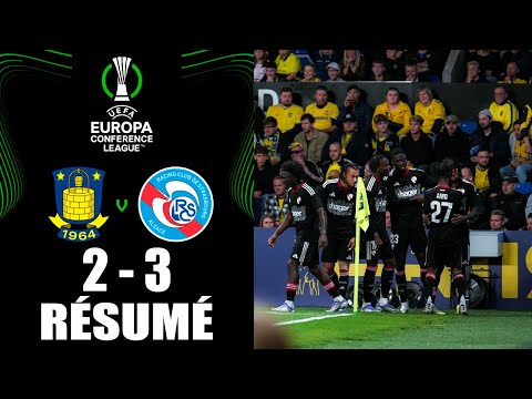 Brøndby vs Strasbourg 2-3 Résumé | Éliminatoires de l'UEFA Conference League 2025/26