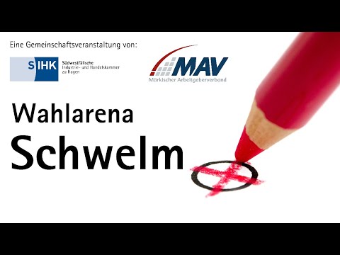 Livestream der Wahlarena Schwelm