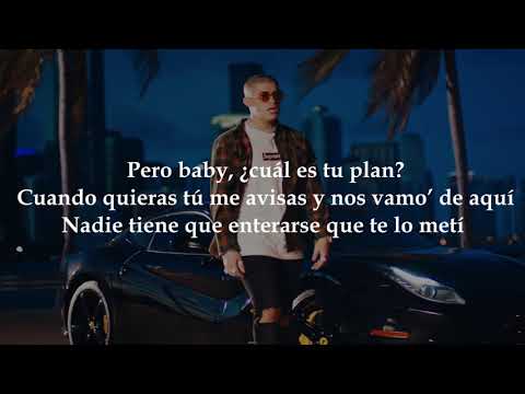 Cual es tu plan 😉 |LETRA| - Bad Bunny X PJ Sin Suela X Ñejo