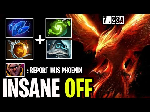 PHOENIX OFF 7.28 INSANE BUILD  + SHARD DOTA 2