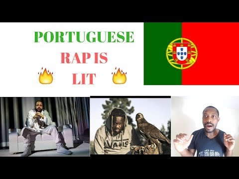 FIRST REACTION TO PORTUGUESE RAP  😂😂