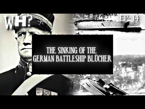 what happened in Norway - The Sinking of the German Battleship Blücher!