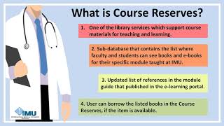 How to Find Course Reserves Collections