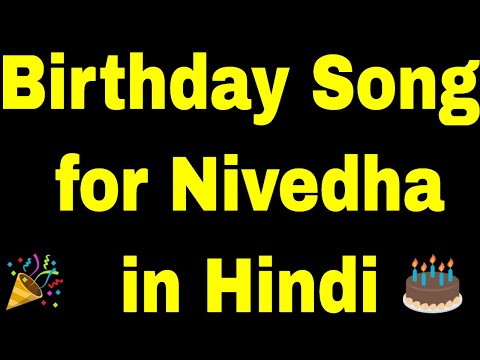 Birthday Song for nivedha - Happy Birthday nivedha Song