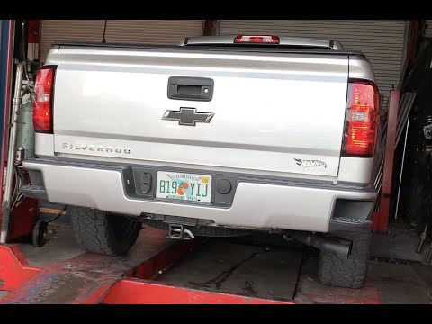 Chevy silverado exhaust flowmaster & resonator delete