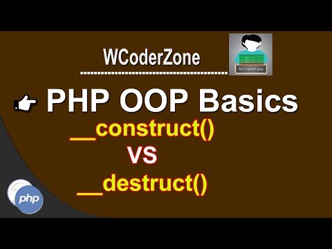 Php Oop Tutorial Php Constructor Vs Destructor 5