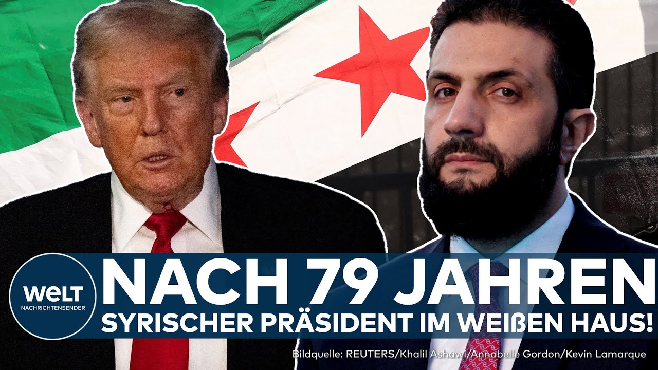 USA: Trump empfängt Syriens Präsident! Historisches Treffen im Weißen Haus – Kooperation gegen IS!