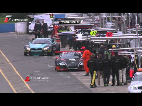 GT1- Donington - Championship Race  Short Highlights