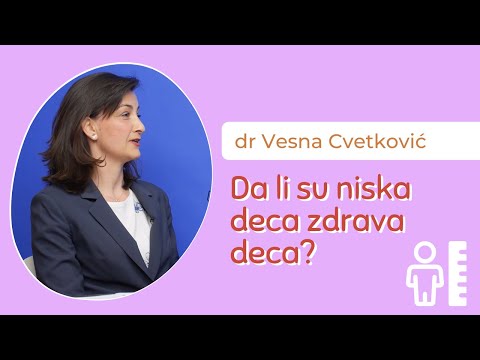 Da li su niska deca zdrava deca? - Dr Vesna Cvetković, pedijatar endokrinolog