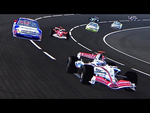 F1 2006 Cars vs Nascar Truck Series 2019 - Texas Oval