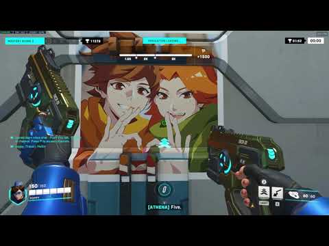 Overwatch 2 Tracer hero mastery - Agent difficulty - Score: 11303