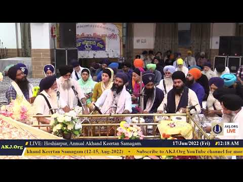 020 Hoshiarpur 16June2022 ThuEve Rainsabai Bhai Manpreet Singh Jee Moga