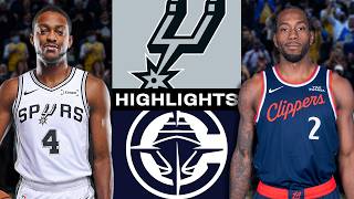 De'Aaron Fox - Stephon Castle - Dylan Harper - Keldon Johnson - San Antonio Spurs - Los Angeles Clippers