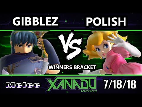 S@X 259 SSBM - Gibblez (Marth) Vs. Polish (Peach) - Smash Melee Winners Bracket