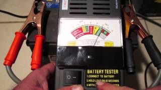 How to test a car battery