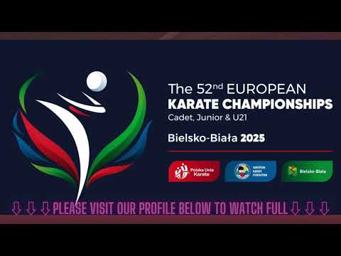 🔴!➲ EKF Junior, Cadet & U21 Championships 2025 - Karate