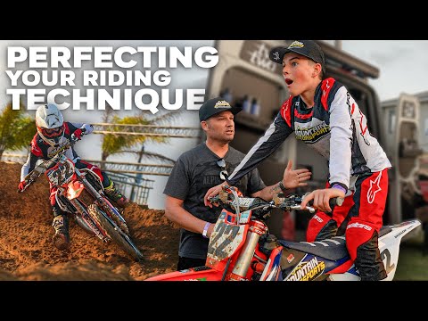 Bike Control Master Class!! Learning Proper Techniques with Chad Reed
