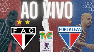 AO VIVO: FERROVIÁRIO X FORTALEZA | CEARENSE 2026 | 01° FASE | 2ª RODADA
