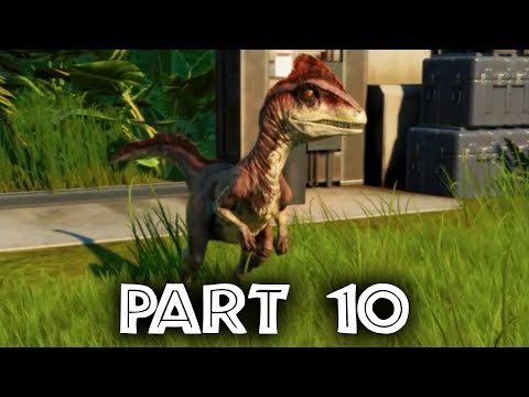 Jurassic World Evolution Gameplay Walkthrough Part 10 - SECURITY MISSION #3 & DEINONYCHUS
