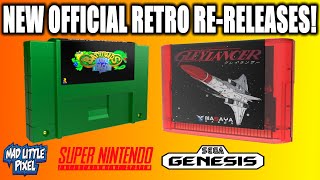 The Genesis & SNES Are Getting 2 AWESOME Retro Re-Releases! Gleylancer & Battletoads Double Dragon!