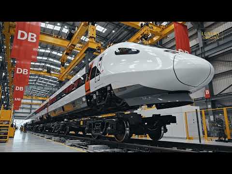Inside the Deutsche Bahn Train Factory | How German Passenger Trains Are Made (Full Process)