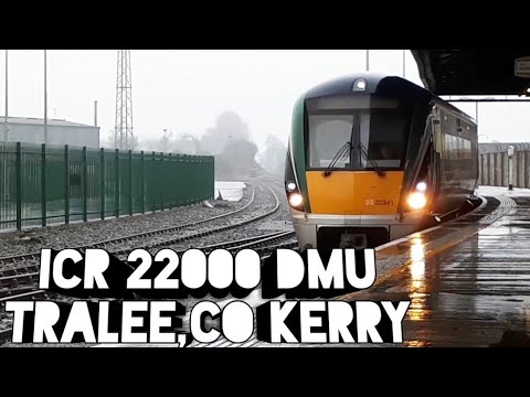 Irish Rail 22000 Class ICR Train Number 22341 - Tralee Station,Co Kerry