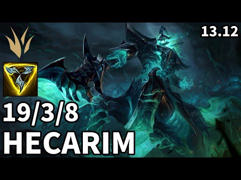 Hecarim Jungle vs Wukong - EUW Master | Patch 13.12