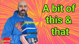 Pick ups games, blu ray, comics