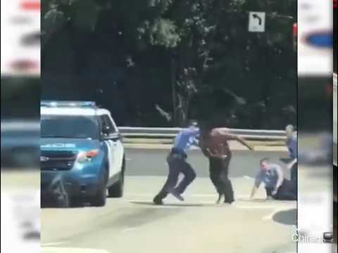 5 Cops 👮‍♀️ With Billy clubs VS 1 Unarmed Black Guy! Who Wins