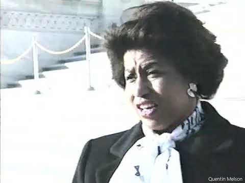 Carol Mosely Braun and Dianne Feinstein Interview (1992)