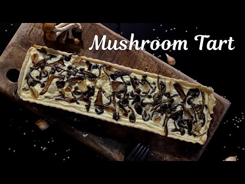 Chanterelle - Forest Nameko Mushroom Tart Recipe