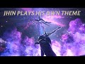 Jhin plays his own login theme - Newer version