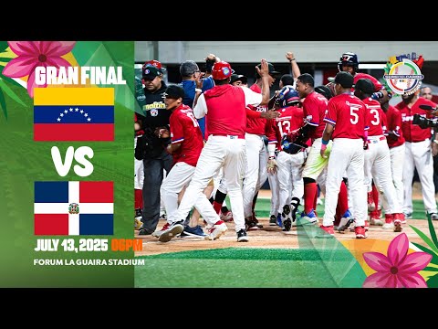Juego 18| GRAN FINAL | Venezuela🇻🇪 VS República Dominicana🇩🇴| Serie del Caribe Kids Venezuela 2025🇻🇪
