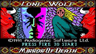 [Amstrad CPC] Lone Wolf - The Mirror Of Death - Longplay