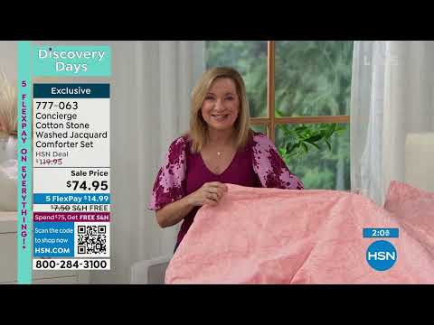 HSN | Not Just White Sale  - Concierge Collection 01.28.2023 - 03 PM