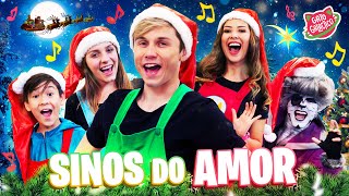 SINOS DO AMOR 🎅🔔 Gato Galactico | Música de Natal em Família