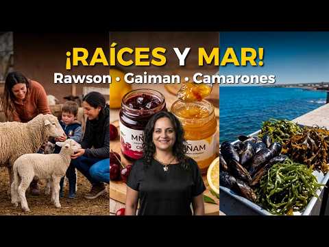 RAÍCES Y MAR! La dulzura de Gaiman, vida de granja y tesoros de Camarones I Experiencia Argentina E9