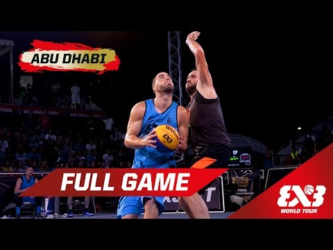 Novi Sad AlWahda vs Kranj - Final Full Game - Abu Dhabi - 2015 FIBA 3x3 World Tour Final