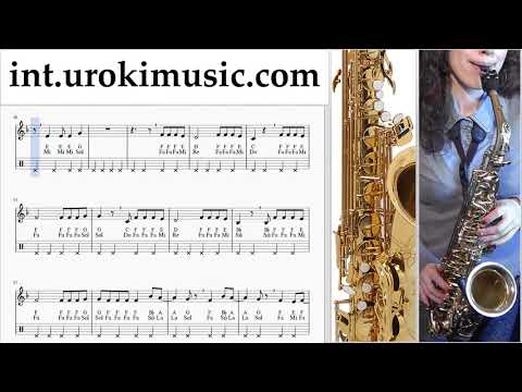 Tutorial de Saxofon (tenor) Imagine Dragons - Bad Liar Clases Notas um-i703