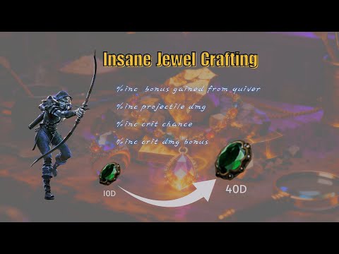 I Turned 40 Divines into 175 With Deadeye Jewel Craft - PoE2