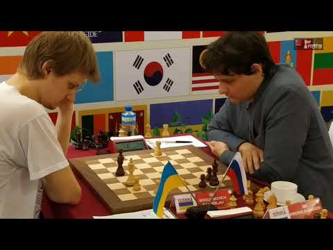 Bogdanovic looks for a win against Alexandr Predke in Rook endgame