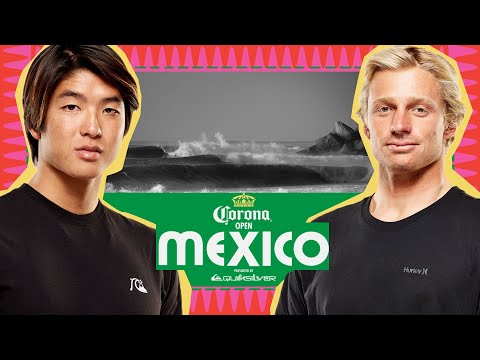 Kanoa Igarashi vs. Kolohe Andino | Corona Open Mexico HEAT REPLAY Round of 32
