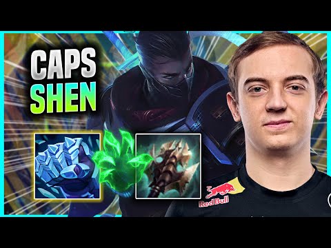 CAPS TRIES SHEN! - G2 Caps Plays Shen TOP vs Wukong! | Preseason 2022