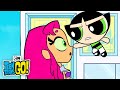 The Teen Titans Meet The Powerpuff Girls Cartoon Network
