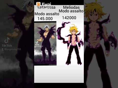mael/estarossa vs meliodas