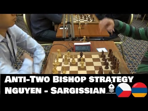 Restricting two bishops in Nimzo-Indian defense | Nguyen - Sargissian