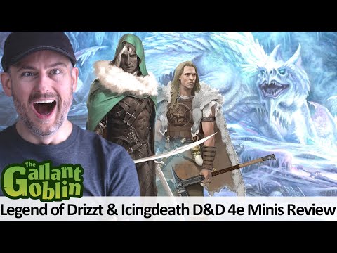 Legend of Drizzt Scenario Pack & Icingdeath Gargantuan White Dragon - D&D Icons