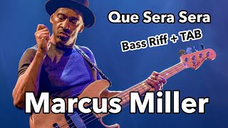 MARCUS MILLER- Que Sera Sera 🎸 Bass Intro + TAB